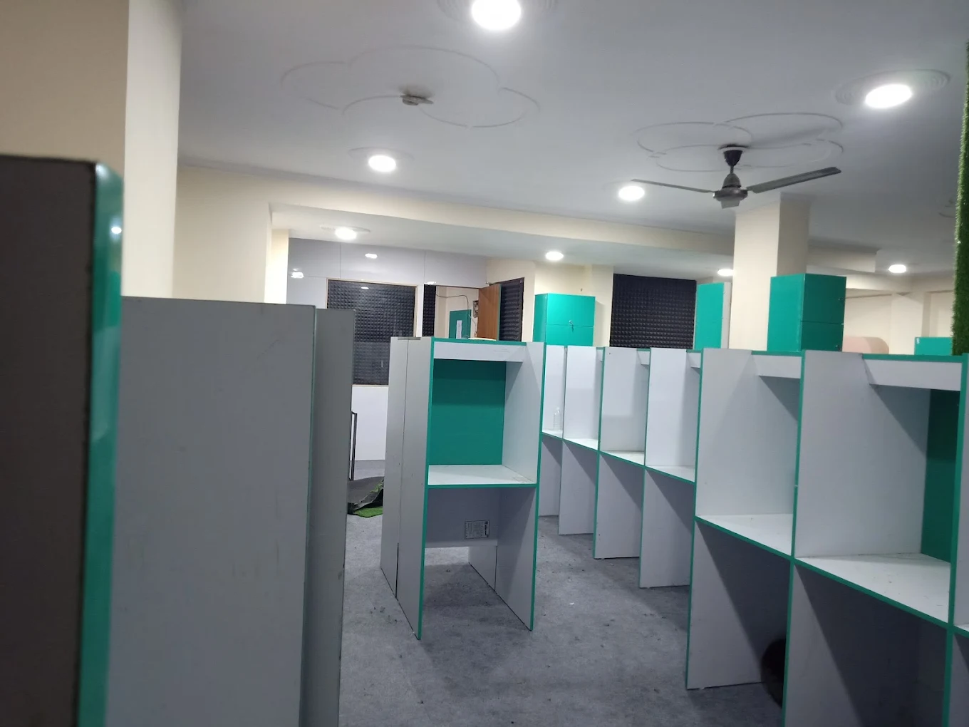 Private study booths